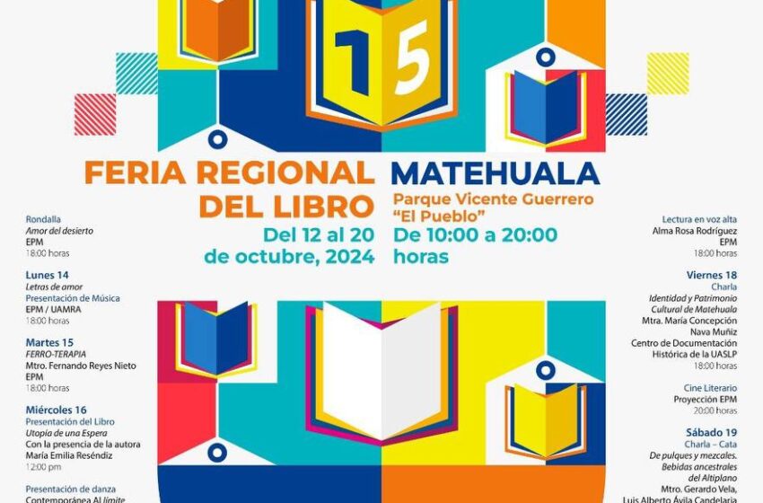  La Feria Regional del Libro UASLP Celebra la Cultura Literaria en Matehuala