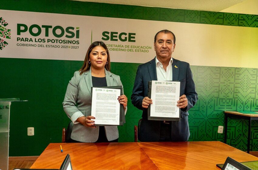  Gobierno Estatal Fomenta la Inclusión en el Ámbito Educativo con Nuevo Convenio entre Icat y SEGE