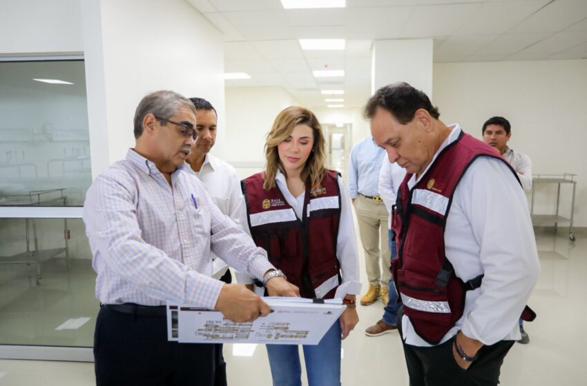  Realiza Gobernadora Marina del Pilar recorrido por el próximo hospital general de Zona Este