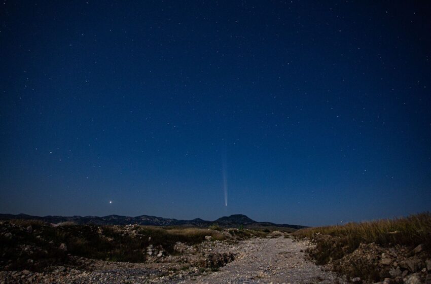  Potosinos podrán disfrutar del “cometa del siglo” durante una semana más: Investigador de la UASLP