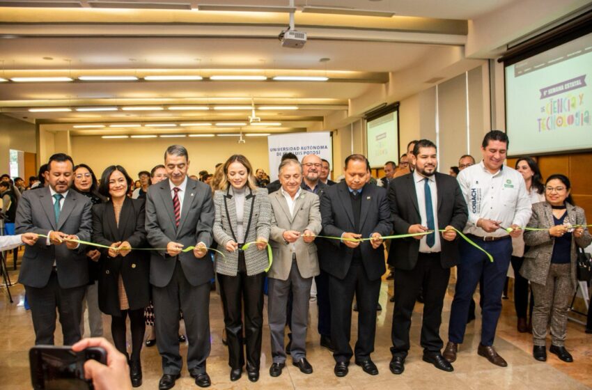  UASLP es sede de la 6ª Semana Estatal de Ciencia y Tecnología