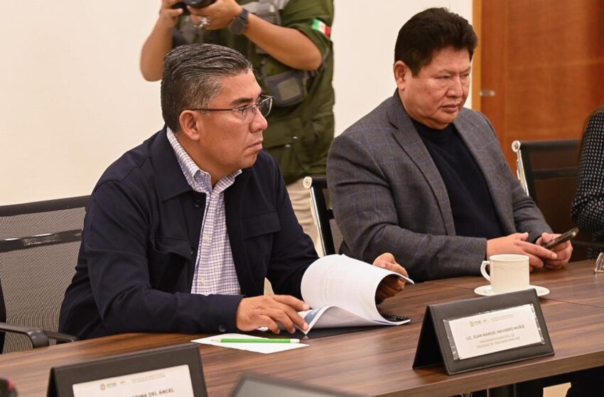  Alcalde Juan Manuel Navarro anuncia programa de atención ciudadana para abastecimiento de agua