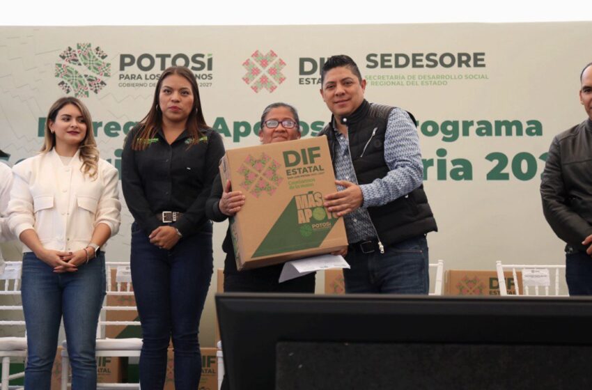  Familias avalan programa seguridad alimentaria de Ricardo Gallardo