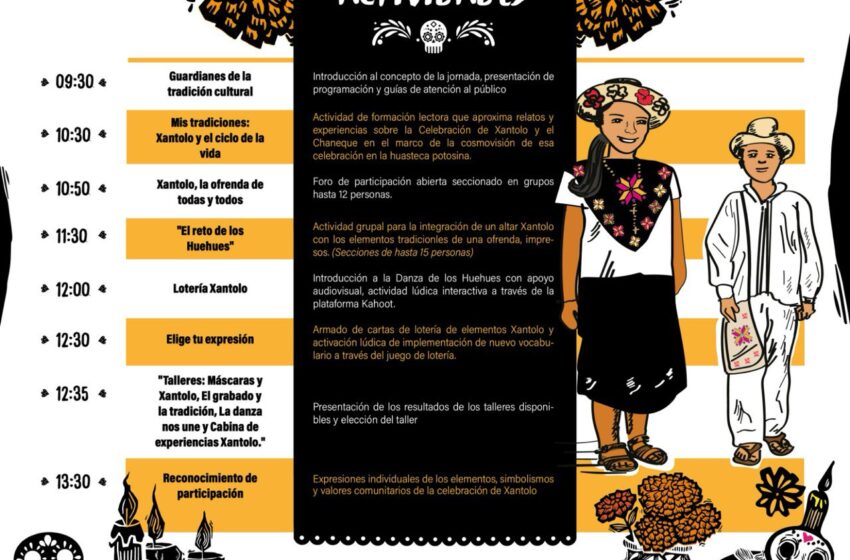  Festival “Xantolo en tu Ciudad” ofrece foros académicos sobre Día de Muertos y Xantolo