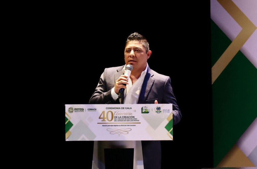  Ricardo Gallardo anuncia construcción de dos nuevos planteles del Cobach para apoyar a la juventud