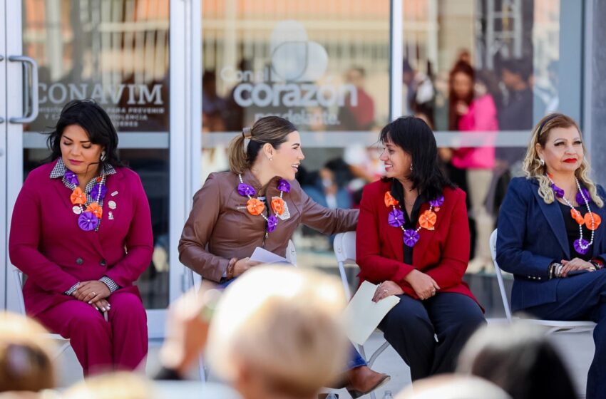  Inaugura Gobernadora Marina del Pilar nuevo Centro de Justicia para las Mujeres en San Quintín