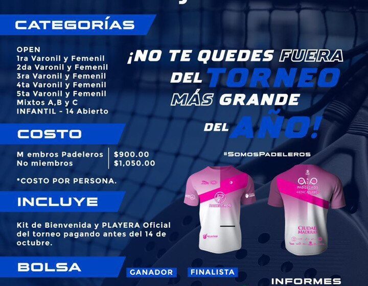  San Luis Potosí se convierte en la Capital del Pádel en México con el “Primer Torneo Anual de Padeleros 2024”