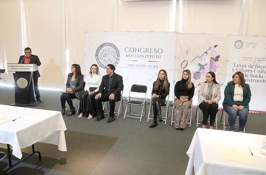  Congreso Estatal Impulsa Capacitación para Recaudación Eficiente en Ayuntamientos de San Luis Potosí