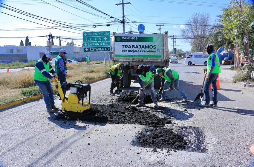  Rescata Gobierno de Villa de Pozos Camino a Santa Rita tras años de abandono