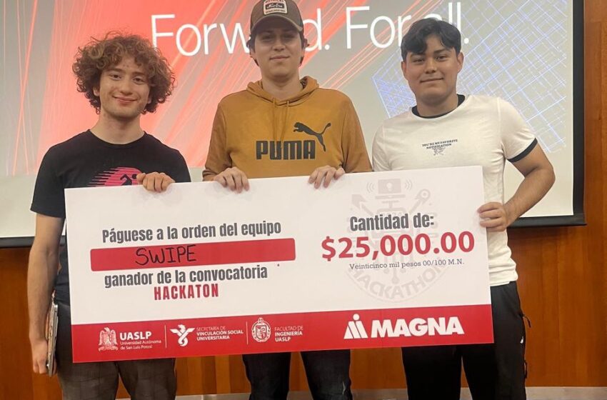  Equipo “Swipe” gana el Hackathon UASLP Magna 2024 con innovadora solución en Recursos Humanos