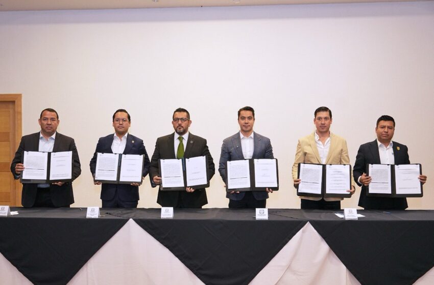  Municipios de la Zona Metropolitana de Querétaro Refuerzan Seguridad con Nuevo Convenio