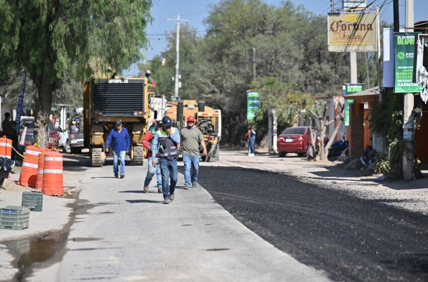  Inician obras de rehabilitación del camino Maravillas–Estanzuela en Mexquitic; habitantes destacan mejoras en movilidad