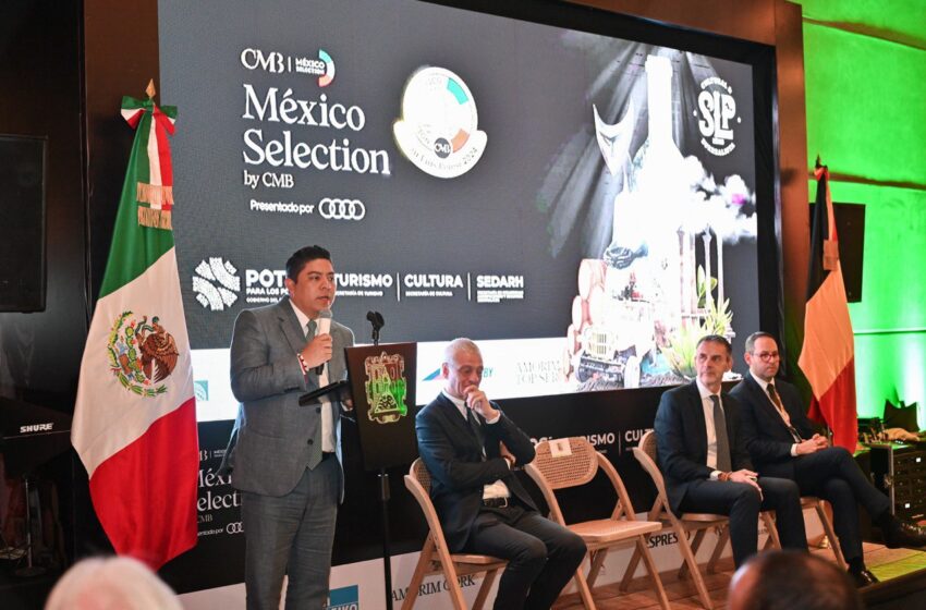  Ricardo Gallardo inaugura el Concurso Mundial de Bruselas en San Luis Potosí