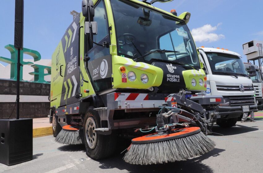  Ayuntamiento de SLP amplía flotilla de camiones recolectores para mejorar el servicio de limpia