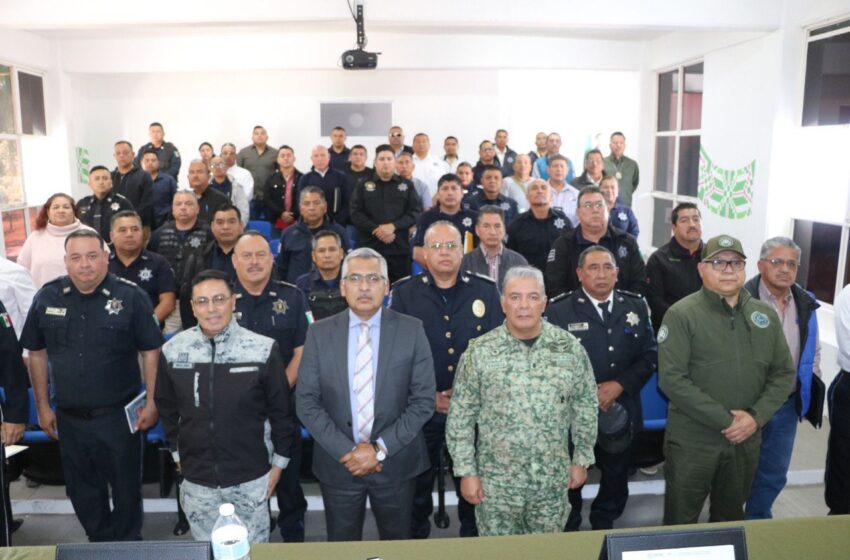  Ejecutivo Estatal reafirma coordinación con municipios en seguridad