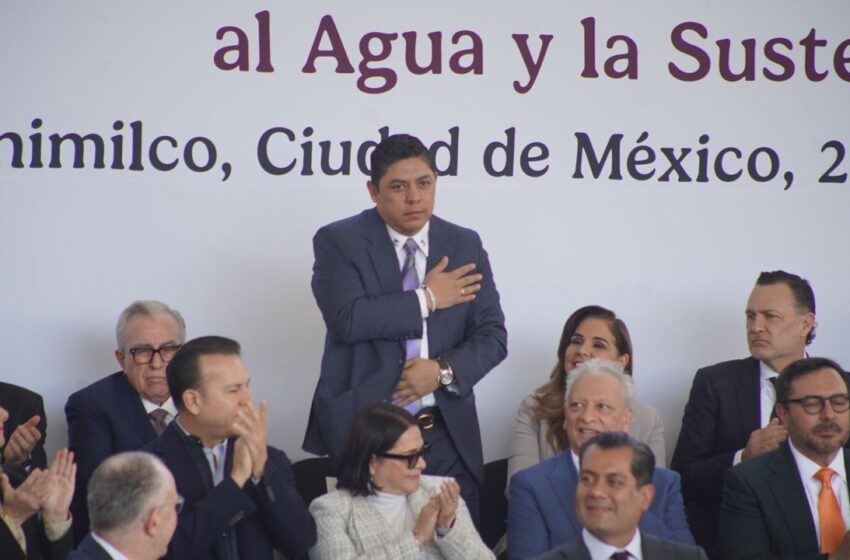  Ricardo Gallardo suma a San Luis Potosí al Acuerdo Nacional por el Derecho Humano al Agua