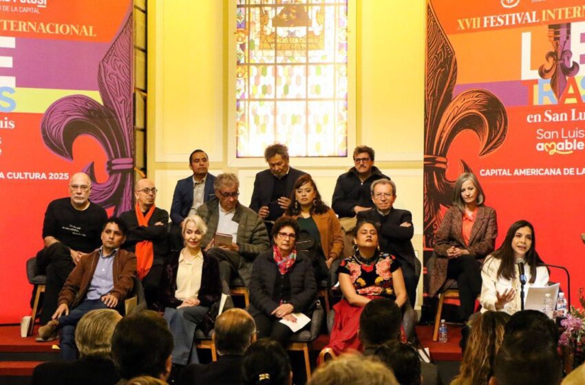  Inicia el XVII Festival Internacional Letras en San Luis con lo mejor de la literatura hispana