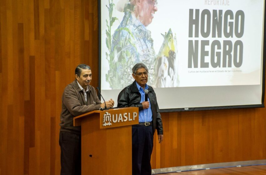  UASLP presenta el proyecto “Hongo Negro” para impulsar el cultivo y comercialización del huitlacoche