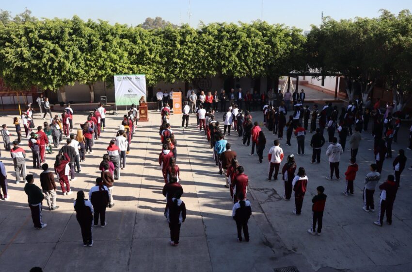  Gobierno Estatal impulsa espacios libres de violencia en las escuelas con actividades artísticas y deportivas