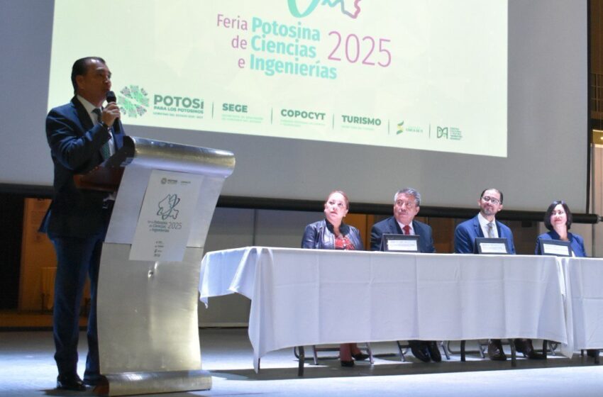  Éxito rotundo en la Feria Potosina de Ciencias e Ingenierías 2025 organizada por el Copocyt