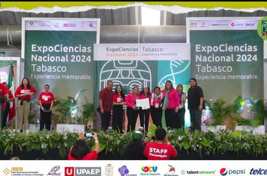  Estudiantes del Tecnológico de Tamazunchale logran acreditación internacional en ExpoCiencias Nacional 2024