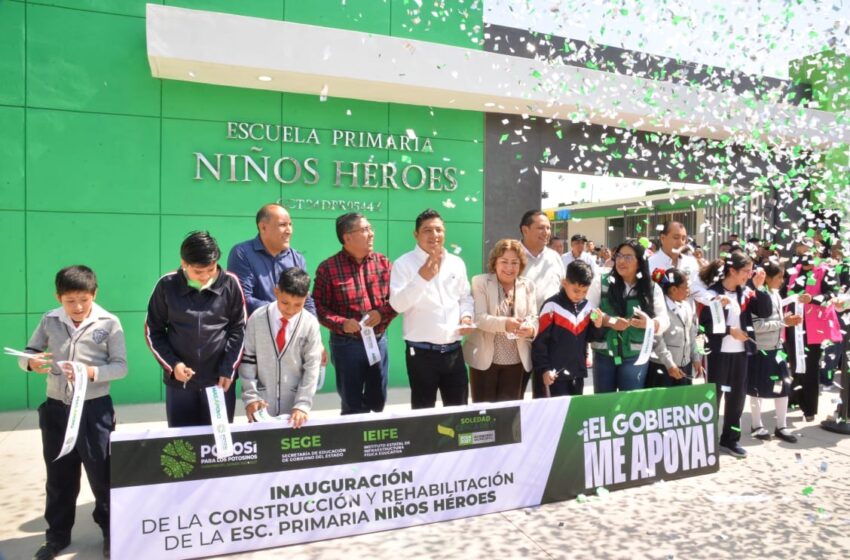  Histórico impulso a la infraestructura educativa en Soledad: Navarro Muñiz