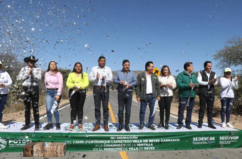  GOBIERNO DEL ESTADO DE SAN LUIS POTOSI TRANSFORMA DOS MIL KILÓMETROS DE CARRETERAS EN TRES AÑOS