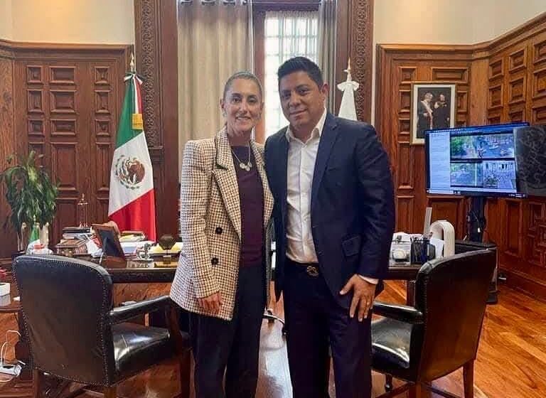  Ricardo Gallardo consolida acuerdos con Claudia Sheinbaum para proyectos clave en 2025