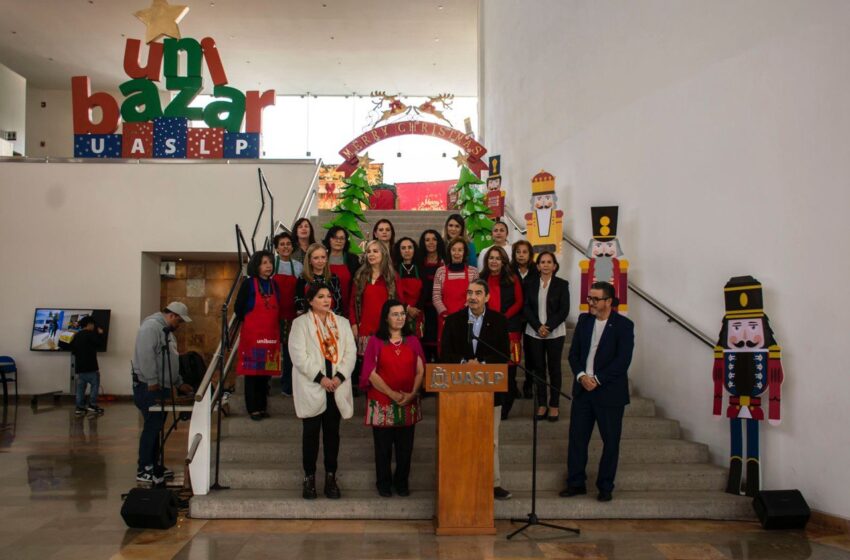  Inauguran el Unibazar UASLP 2024: tradición y apoyo a la comunidad universitaria