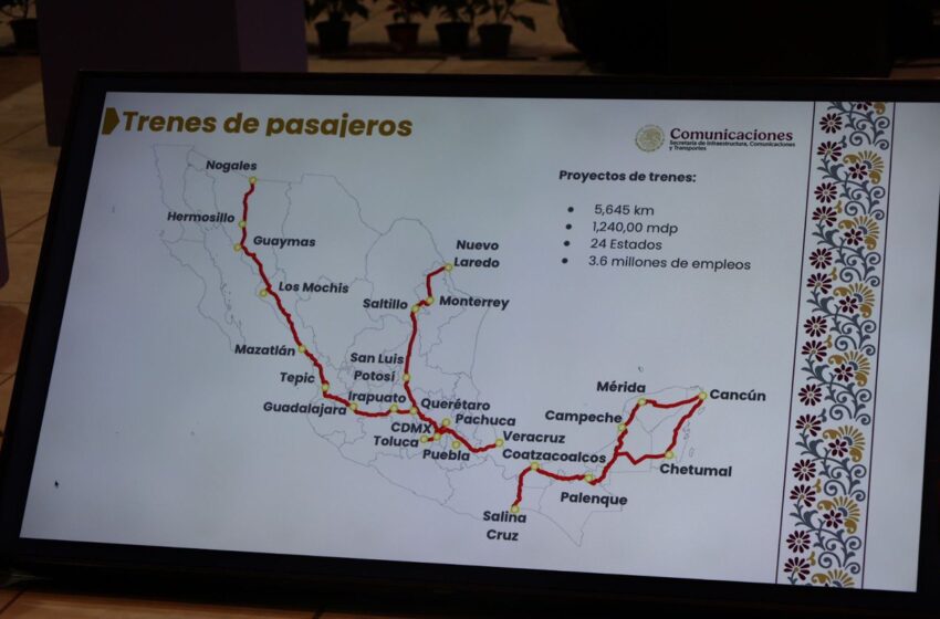  San Luis Potosí se transforma con la llegada del tren de pasajeros