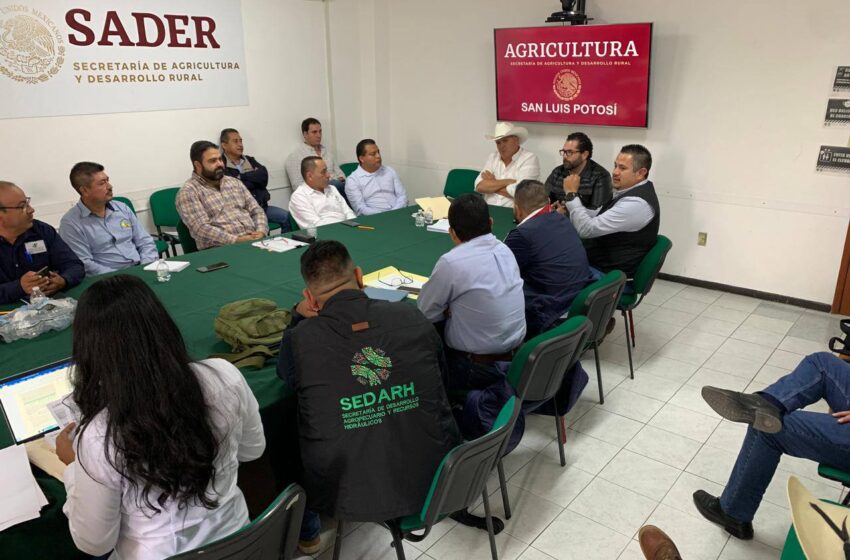  Gobierno del Estado gestiona mayor apoyo a productores agropecuarios ante Conagua