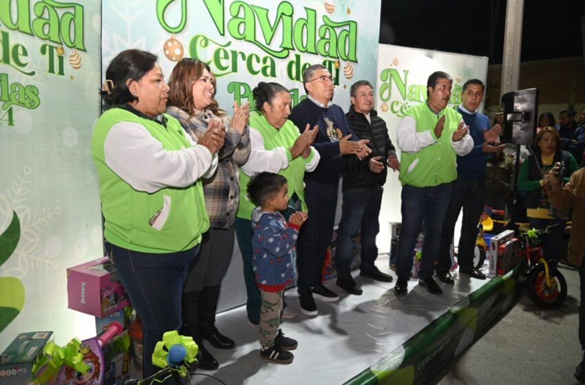  Inicia el Alcalde Juan Manuel Navarro las Tradicionales Posadas en Soledad de Graciano Sánchez