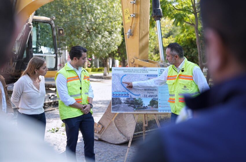  Felifer Macías inicia obras de infraestructura en Jurica Pueblo y Campestre Jurica