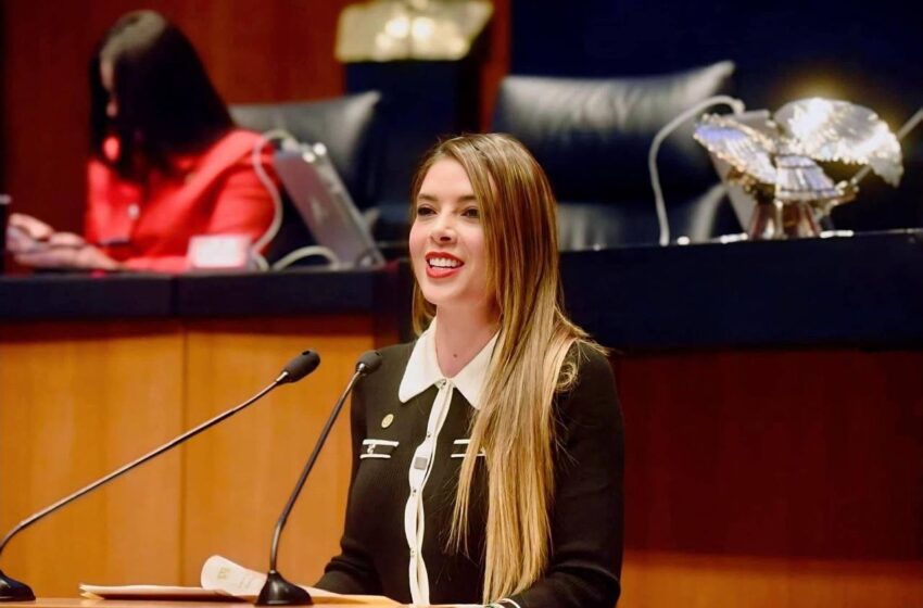  Senadora Ruth González, respalda política migratoria de Claudia Sheinbaum.