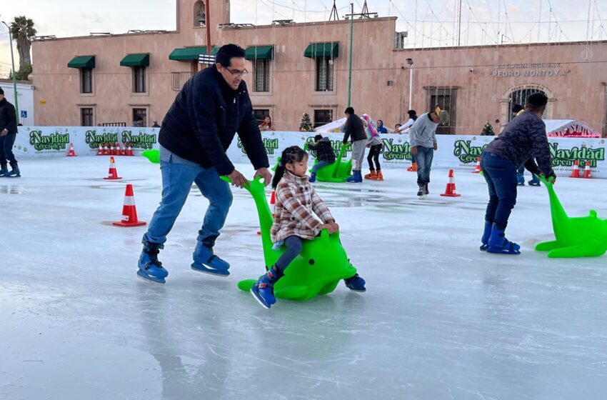  Soledad De Graciano Sánchez Invita A Disfrutar La Pista De Hielo Hasta El 6 De Enero