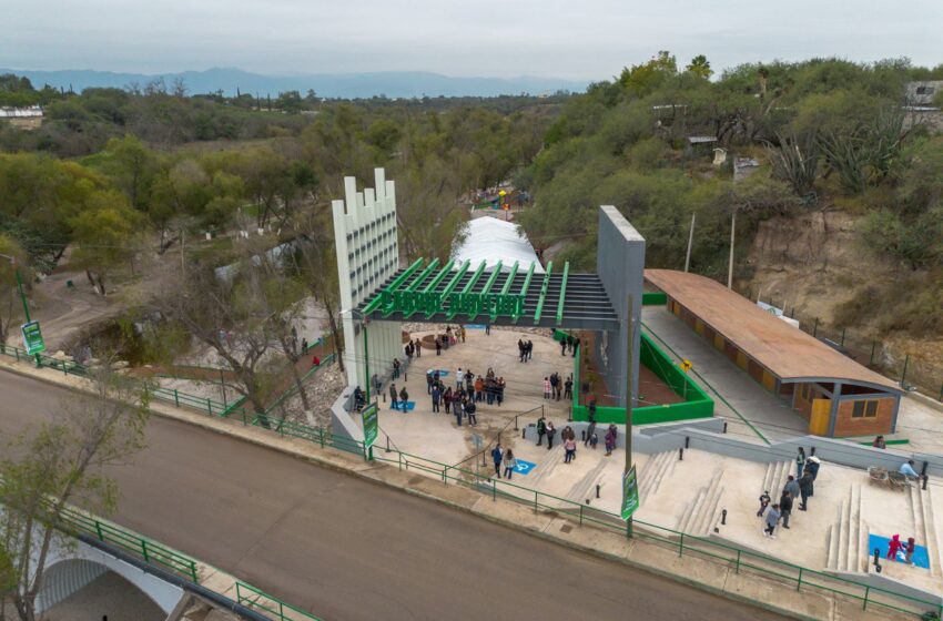  Ricardo Gallardo inaugura el parque lineal más grande de México, en Rioverde