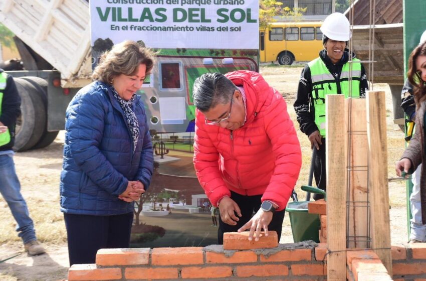  Juan Manuel Navarro Inicia La Construcción De Parque Urbano Y Purificadora Gratuita En Villas Del Sol