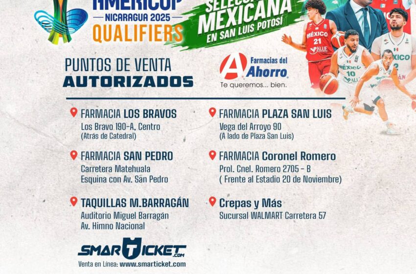  Todo Listo Para La Presentación De La Selección Mexicana De Basquetbol San Luis Potosí