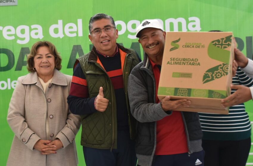  Juan Manuel Navarro Lanza Programa “Seguridad Alimentaria” En Soledad