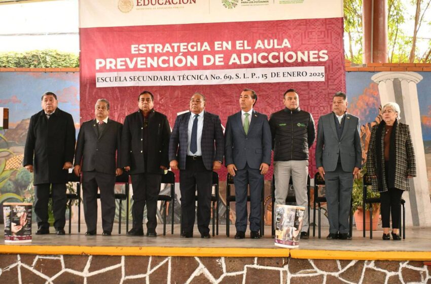  Fortalece Gobierno Del Estado Estrategia Contra Las Adicciones En Escuelas