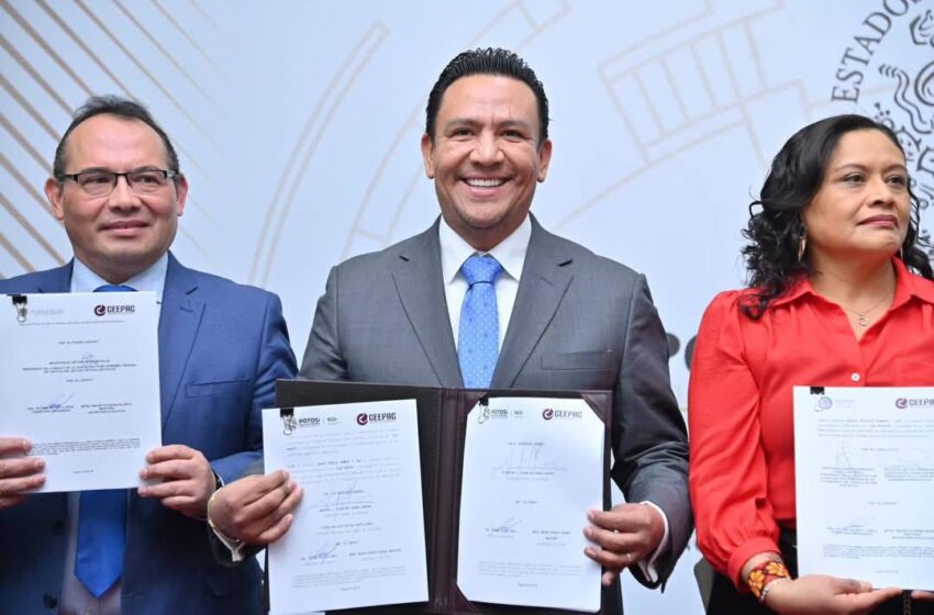  Gobierno Estatal Impulsa Democracia Y Participación Ciudadana Con Firma De Convenio