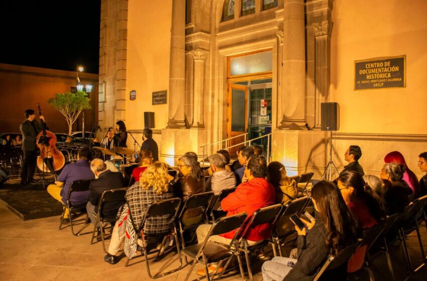  Jazz en la BPU: homenaje musical para las galardonadas con el Doctorado Honoris Causa de la UASLP