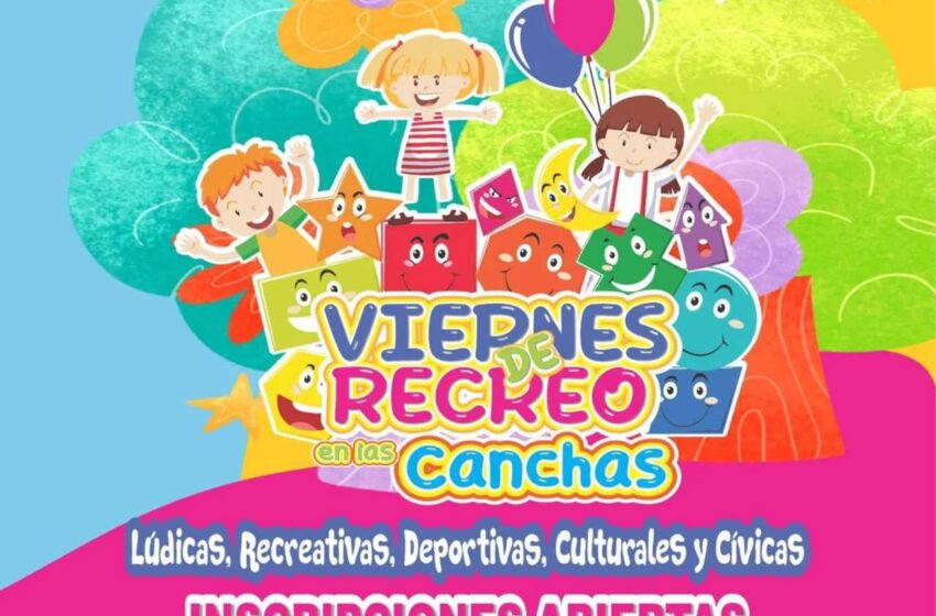  “Viernes de Recreo en la Cancha” del Gobierno de la Capital beneficia a más de 200 niñas y niños