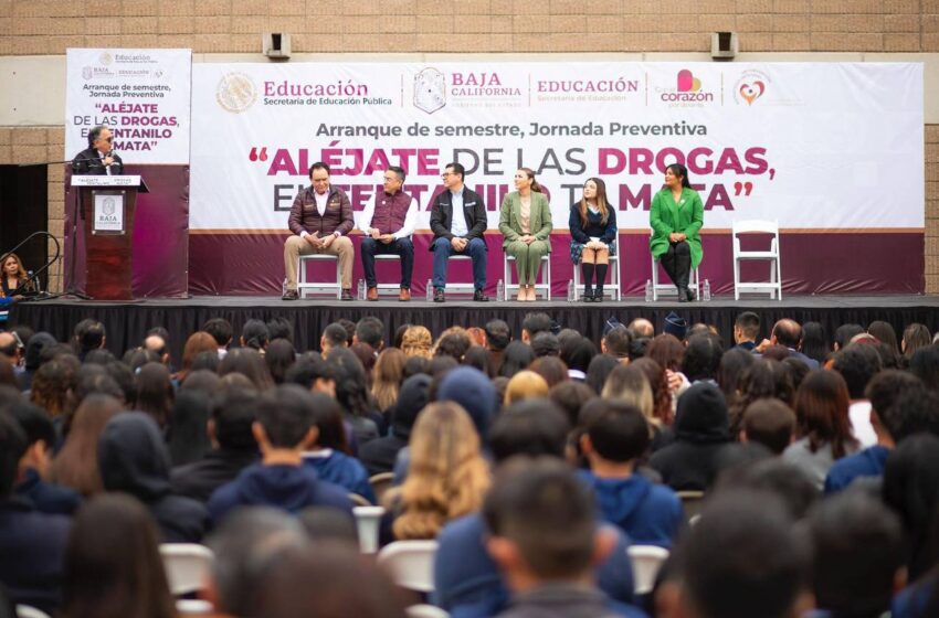  Inicia Ciclo Escolar Para Más De 121 Mil Estudiantes De Preparatoria En Baja California Con Programa Contra Las Drogas