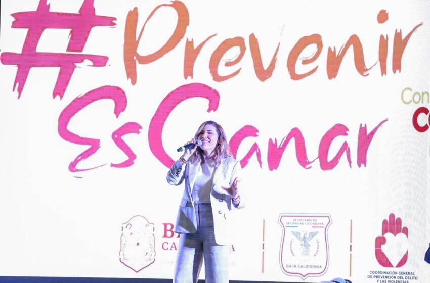  “Prevenir es Ganar” impacta a más de 100 mil jóvenes en Baja California