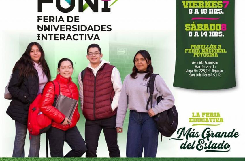  Gobierno estatal listo para la Feria de Universidades Interactiva 2025