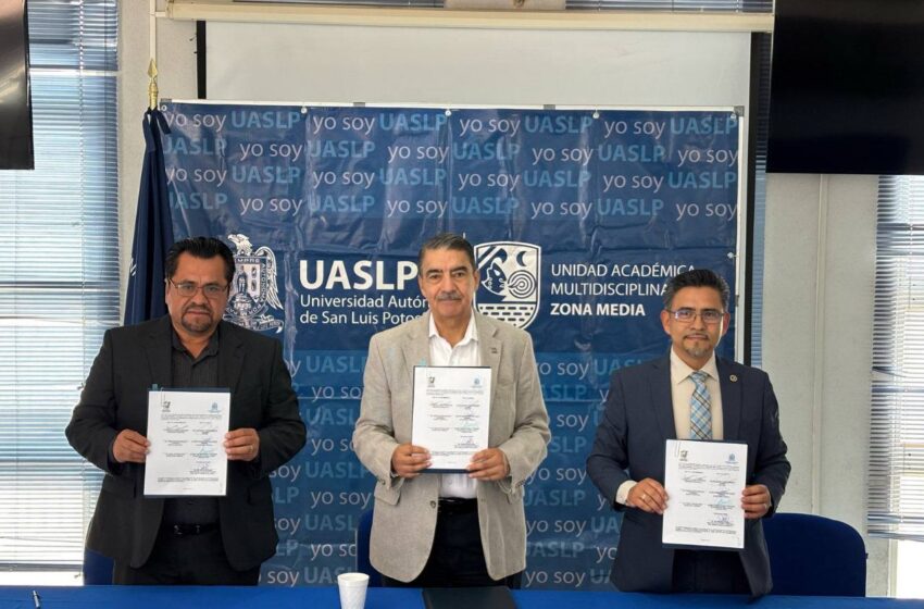  UASLP y Ayuntamiento de Ciudad Fernández firman convenio de colaboración