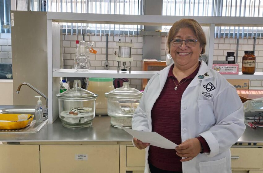  La doctora Elizabeth Martínez acepta reto de coordinar el Laboratorio de Corrosión del Instituto de Metalurgia de la UASLP