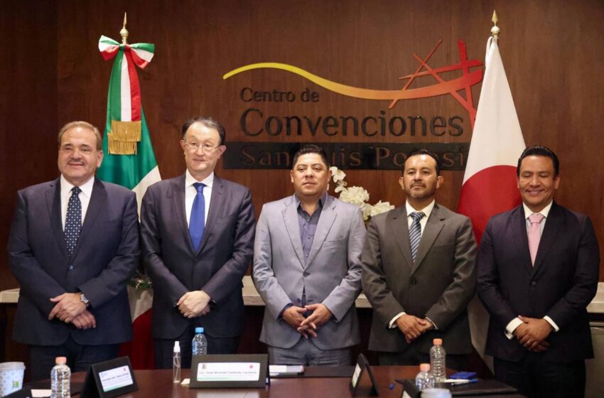  San Luis Potosí refuerza alianza con Japón para el desarrollo económico y social