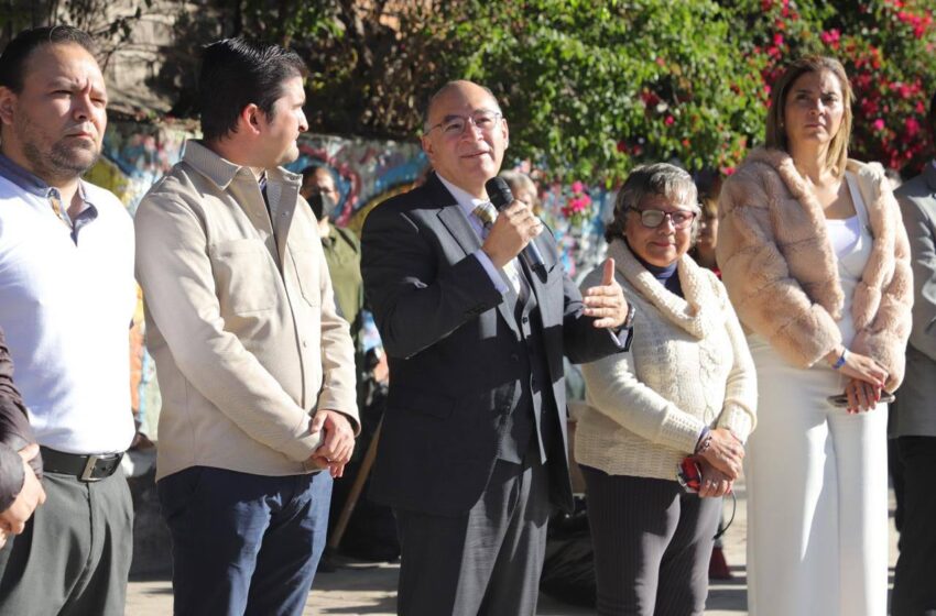  Alcalde Enrique Galindo impulsa la recuperación del parque lineal del Río Españita